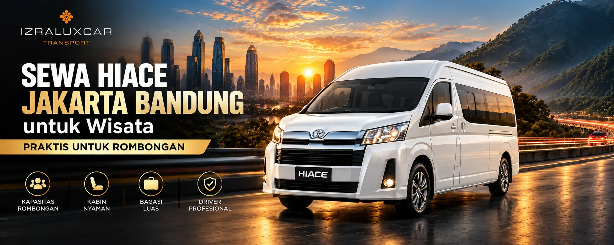 sewa hiace jakarta bandung