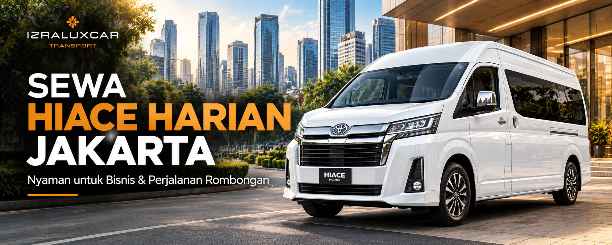 sewa hiace harian